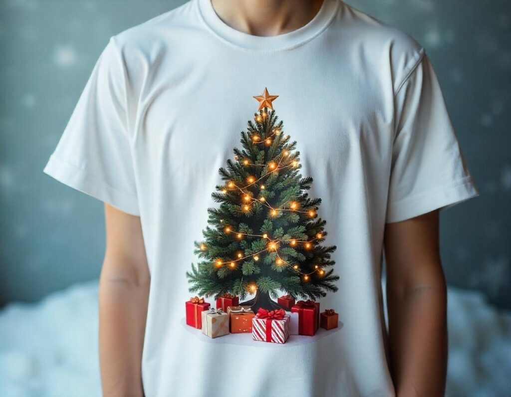 Personalize Your Holiday Tees with Christmas Transfers